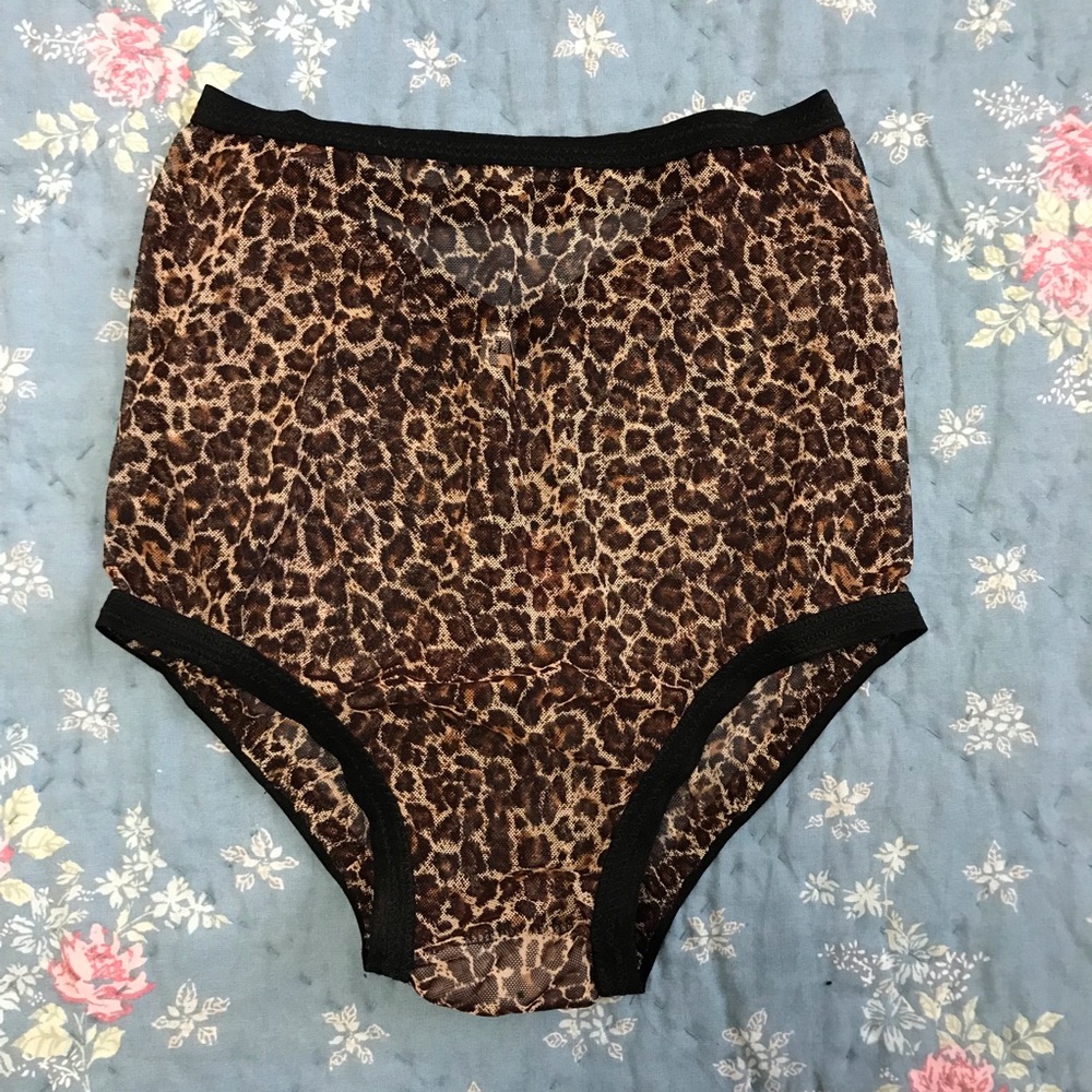 Solstice Intimates cheetah print underwear